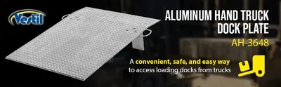 Vestil AH-3648 Aluminum Hand Truck Dock Plate - product feature image