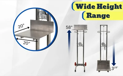 Vestil ALLW-2020-FW Lite Load Lift - product feature image