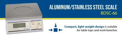 Vestil BDSC-66 Aluminum/Stainless Steel Parts Scale - product feature image