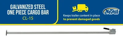 Vestil CL-15 Steel One Piece Cargo Bar - product feature image