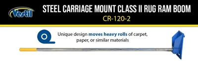 Vestil CR-120-2 Steel Carriage Mount Class - product feature image