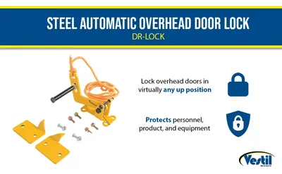 Vestil DR-LOCK Automatic Overhead Door Lock - product feature image