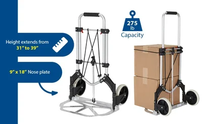 Vestil FHC-275 Aluminum Foldaway Hand - product feature image