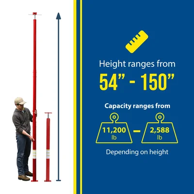 Vestil FJB-150 Basement Floor Jack - product feature image