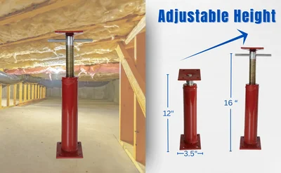 Vestil FJB-16 Basement Floor Jack - product feature image