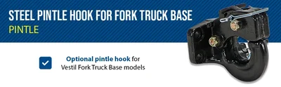 Vestil PINTLE Pintle Hook For Fork Truck Base - product feature image