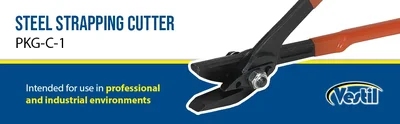 Vestil PKG-C-1 Steel Strapping Cutter - product feature image