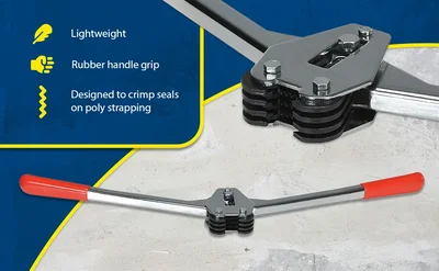Vestil PKG-PS Poly Strap Sealer - product feature image