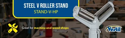 Vestil STAND-V-HP Steel Roller Stand Quantity - product feature image