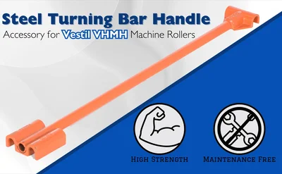 Vestil VHMH-TB-2 Steel Turning Bar Handle - product feature image