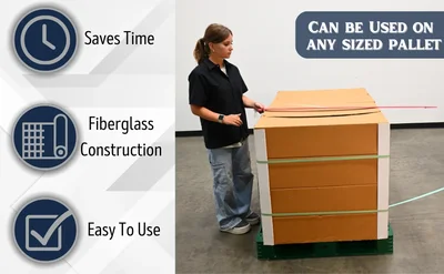 Vestil WAND-3 Fiberglass Pallet Wand - product feature image