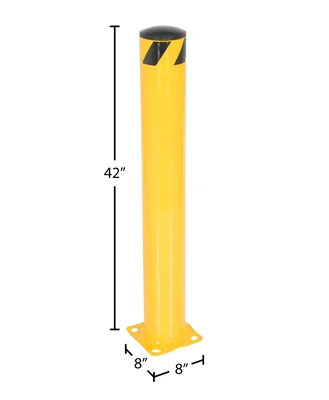 Vestil BOL-42-5.5 Steel Pipe Safety Bollards - dimensional drawing