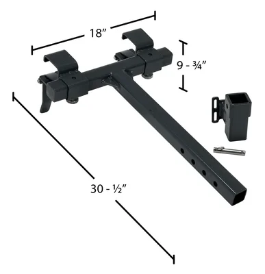 Vestil E-TUG-MM Tugger Multi Mover - dimensional drawing