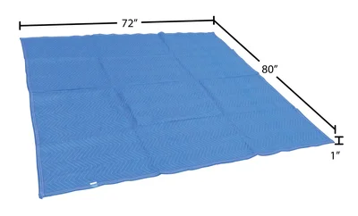 Vestil QPC-7280-DP-4PK Polyester/Cotton General Duty Quilted Moving Pads - dimensional drawing