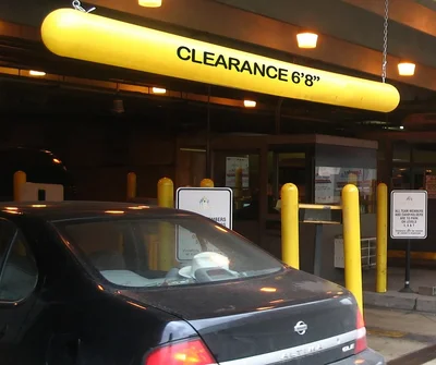 Vestil CLB-5-78L Low Density Polyethylene Customizable (Up to 15 Characters) Clearance Bar 78 In