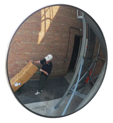 Vestil CNVX-30-O Acrylic Convex Outdoor Mirror 30 In