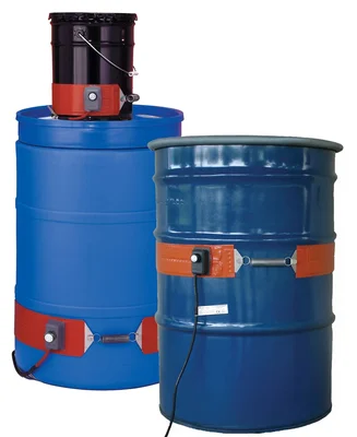 Vestil DRH-P-5-CA Poly Drum Heater For 5 Gallon Pails CSA Approved Red The CSA approved poly drum heater safely and efficiently heats-up p