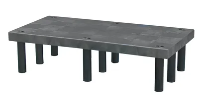 Vestil DRP-S-4824 Polyethylene Solid Top Dunnage Rack 48 In