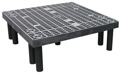 Vestil DRP-V-3636 Polyethylene Vented Top Dunnage Rack 36 In
