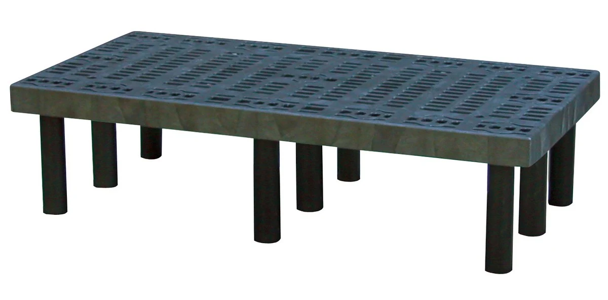 Vestil DRP-V-4824 Polyethylene Vented Top Dunnage Rack 48 In