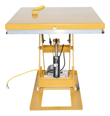 Vestil EHLT-WSI-4048-1.5-36 Steel Electric Hydraulic Scissor Table 40"x48" With Internal Power Unit 1,500 Lb