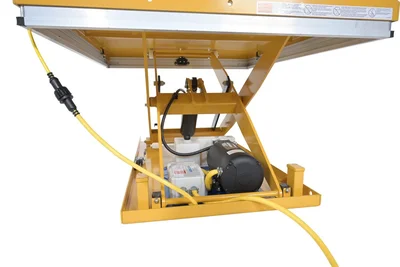 Vestil EHLT-WSI-4048-1.5-36 Steel Electric Hydraulic Scissor Table 40"x48" With Internal Power Unit 1,500 Lb