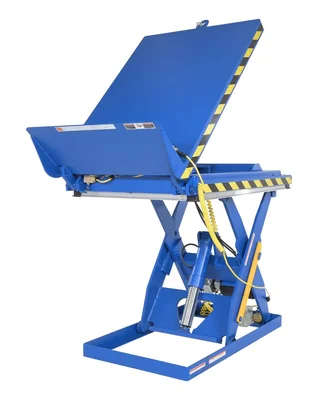 Vestil EHLTT-H-3648-2-47 LIFT & HINGE TILT SCISSOR TABLE 2K 36X48