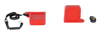 Vestil FPU-TK-45-RD Thick Polyurethane Fork Tip Protector