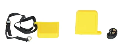 Vestil FPU-TN-45-YL Thin Polyurethane Fork Tip Protector