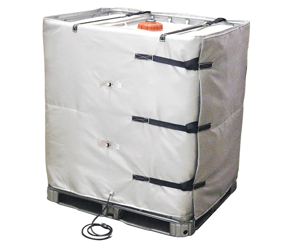 Vestil IBC-HEAT-330 Silicone Impregnated Cloth Intermediate Bulk Container Heater 192 In