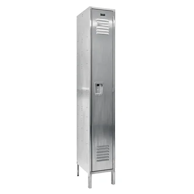 Vestil LOCK-1218-SSS1 Stainless Steel Lockers 1 Column with 1 Row 12 In