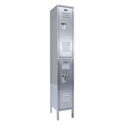 Vestil LOCK-1818-SSD1 Stainless Steel Lockers 1 Column with 2 Rows 18 In