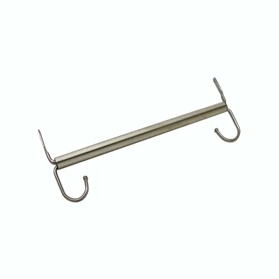 Vestil LOCK-CR-18 Galvanized Conduit Coat Rod 18 In