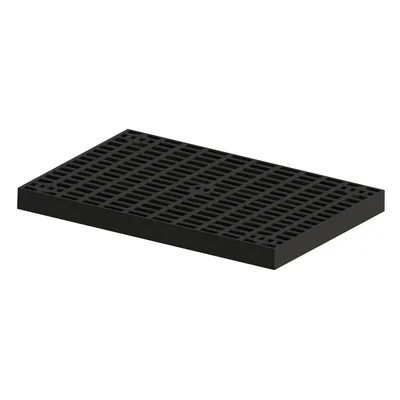 Vestil P-2436-2.625 Heavy Density Polyethylene Add-A-Level Base 36 In