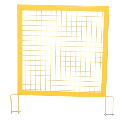 Vestil PRSD-3636 Steel Pallet Rack Shelf Divider 36 x 36 Yellow Pallet racks are often tightly packed and difficult to maneuver within an