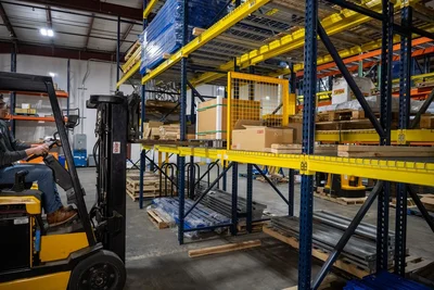 Vestil PRSD-3636 Steel Pallet Rack Shelf Divider 36 x 36 Yellow Pallet racks are often tightly packed and difficult to maneuver within an