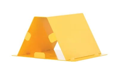 Vestil RWC-8-KIT-1 Molded Rubber Wheel Chock Kit, Includes Wheel Chock, CHAIN, Holder, and Sign Black/Yellow When you need all of your whee