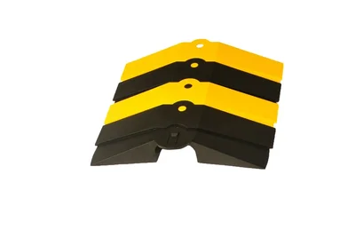 Vestil SWCP-1X-YB-L ABS Plastic Sidewinder Protector 12 In
