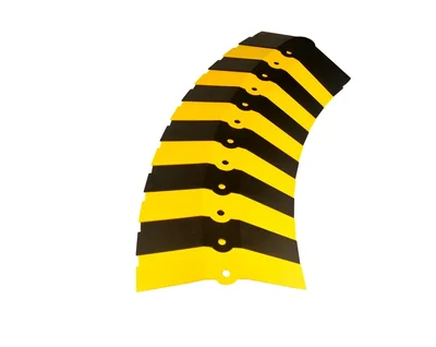 Vestil SWCP-3-YB-L ABS Plastic Sidewinder Protector 40 In