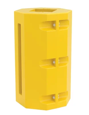 Vestil VB-8-10 UV Protected Polyethylene Column Protector 8 In