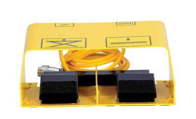 Vestil ADDL-FC-2 options for electric hydraulic equipment shown from an alternate angle