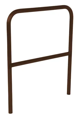 Vestil Aluminum Pipe Safety Railing 36 In. Length Brown