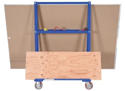 Vestil AF-2436 a-frame cart shown from an alternate angle