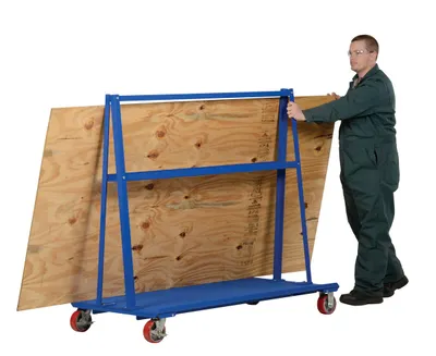 Vestil AF-3060 a-frame cart shown from an alternate angle