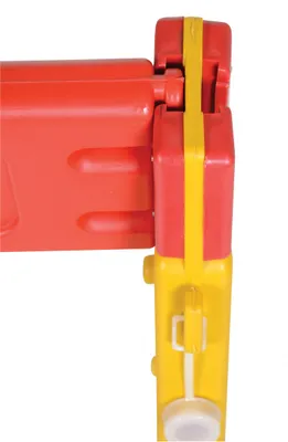 Vestil AFB-44 barricade shown from an alternate angle