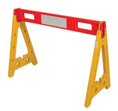 Vestil AFB-44 barricade shown from an alternate angle