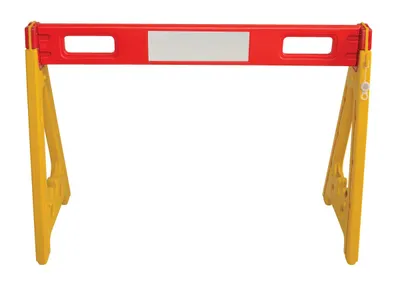 Vestil AFB-44 barricade shown from an alternate angle