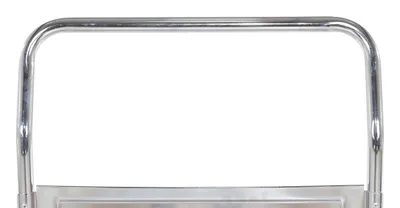 Vestil AFT-48-NM aluminum folding handle platform truck shown from an alternate angle