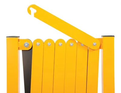Vestil ALEXGATE-30 expand-a-gate shown from an alternate angle