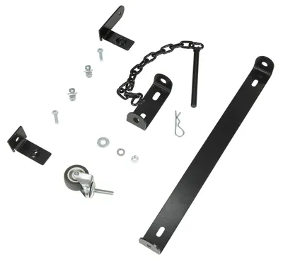 Vestil ALEXGATE-W-KIT expand-a-gate shown from an alternate angle